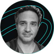 Expert Round Photo Blend Logo - Mike Mischel