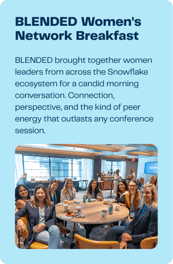 BLENDED Women's Network Breakfast