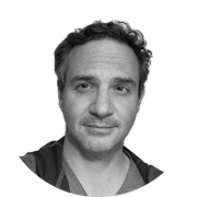 Expert Round Photo B&W - Mike Mischel